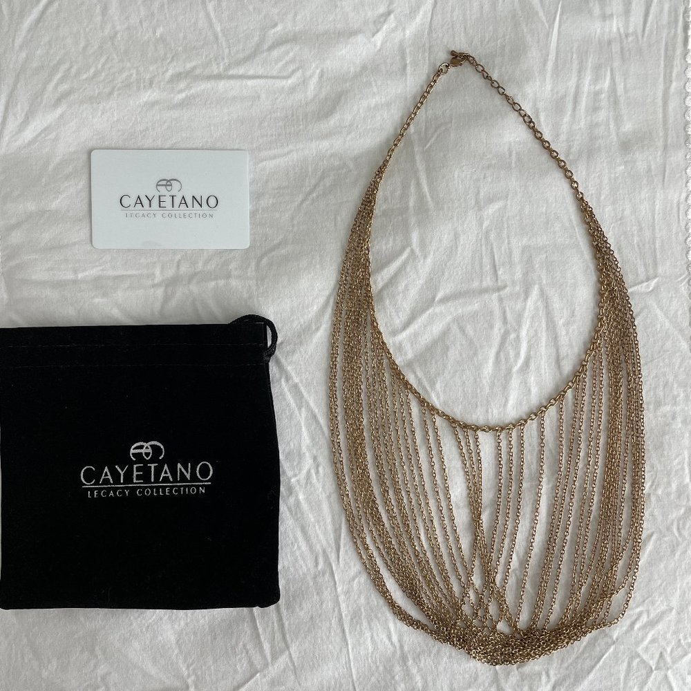 Cayetano Legacy Collection - Gold Layered Chain Necklace